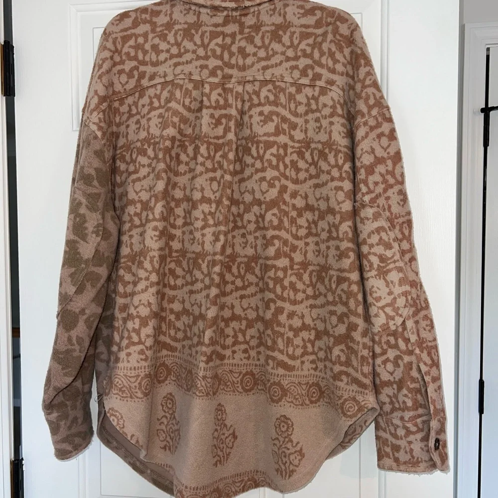 Free People Ruby Patterned Shacket - Picture 2 of 2